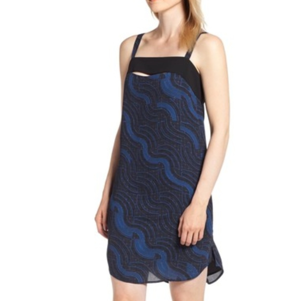 Trouvé Colorblock Slipdress